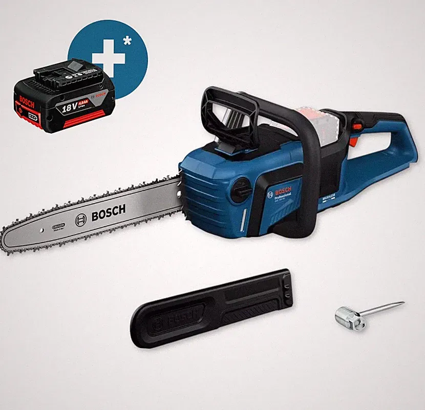 Bosch Akku-Kettensäge Motorsäge Akkusäge 18V GKE 18V-40 06008D3000