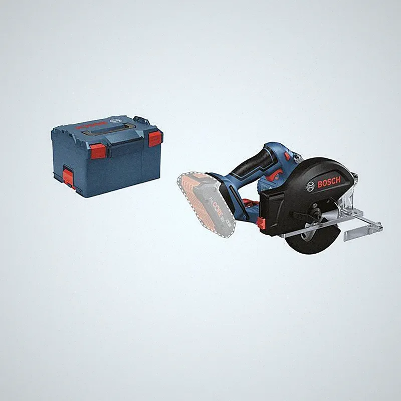 Bosch Akku-Kreissäge GKM 18V-50 Professional ohne Akkus und Ladegerät, in L-Boxx