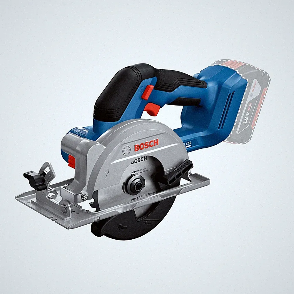 Bosch Akku-Kreissäge PRO 18V System Bürstenloser Motor inkl. Sägeblatt 140 mm