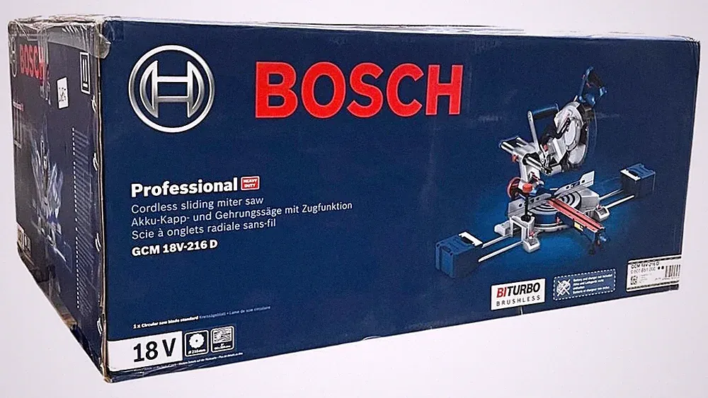 Bosch GCM 18V-216D Professional 18V Akku Kapp- und Gehrungssäge 0601B51000