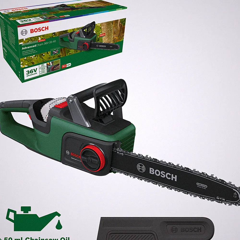 Bosch Heimwerken & Garten Akku-Kettensäge AdvancedChain 36V 35-40 Solo, 36Volt