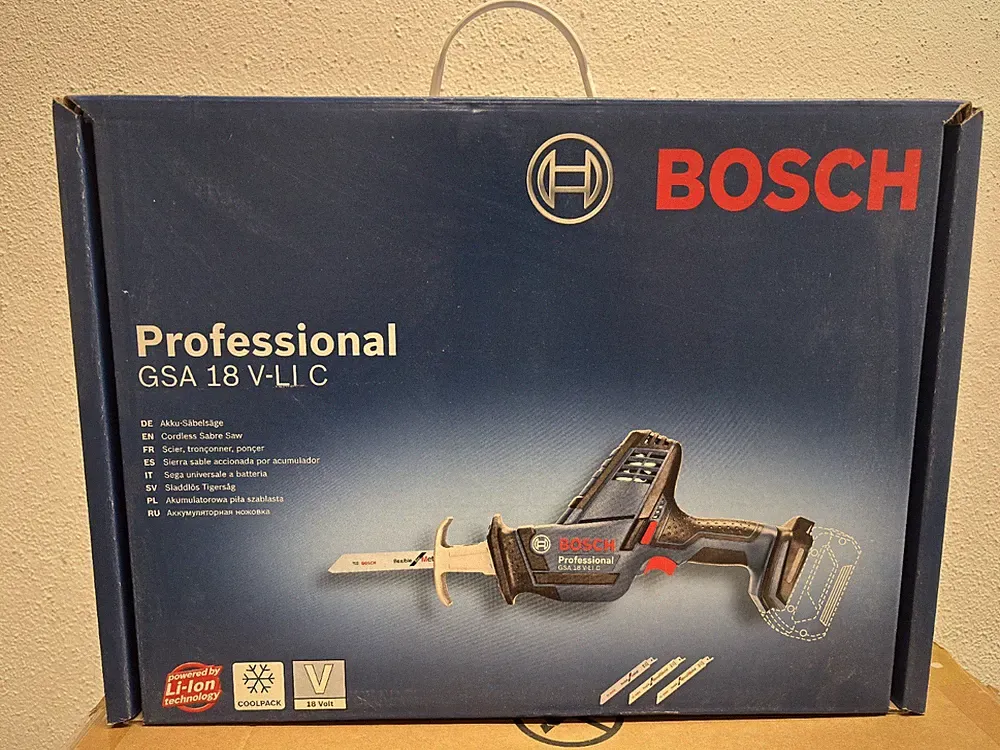 Bosch Professional GSA 18V-LI C Akku-Säbelsäge