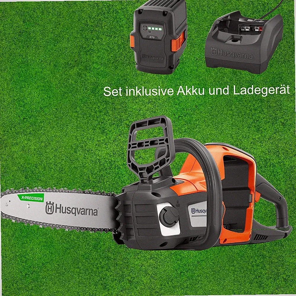 Husqvarna Akku Motorsäge 215i inkl. Akku B70 und Ladegerät C80 Lagerräumung !!!